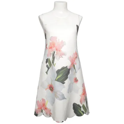 Kjole (Hvid, Pink, Grøn) fra Ted Baker Elastan, Polyamid, Polyester