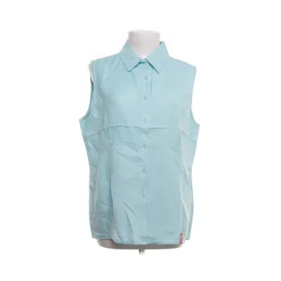 Blouse (Blue) from Mangoon Linen, Viscose