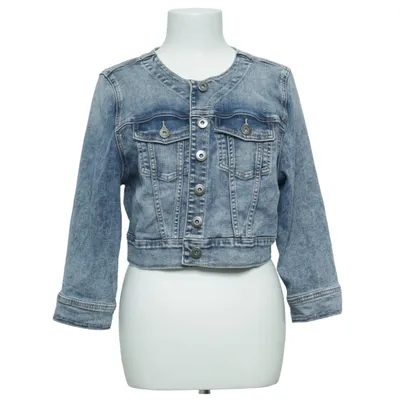 Jeansjacke (Blau) von Torrid Baumwolle, Elasthan, Polyester