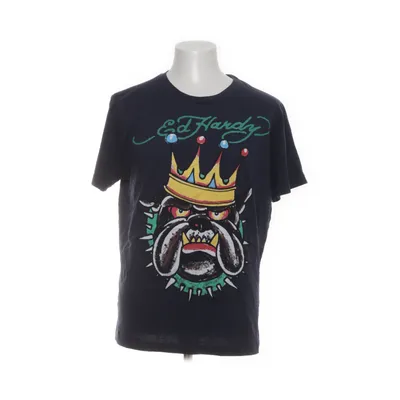 T-shirt (CROWN 1121) fra Ed Hardy Bomuld, Polyester