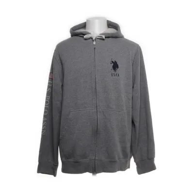 Huvtröja (Grå) från U.S. Polo Assn. Bomull, Polyester