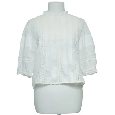Chemisier Dirndl (Blanc) de H&M Coton