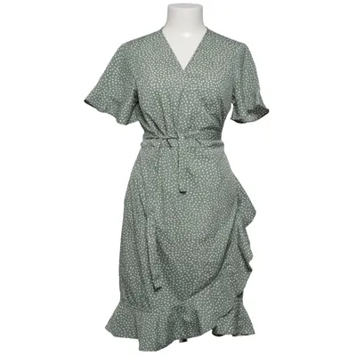 Omlottklänning (Grön, Vit) från Vero Moda Återvunnen polyester
