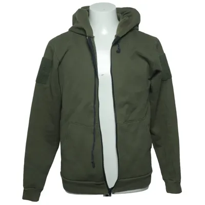 Capuchon sweater (Groen) van MSM Katoen, Polyester