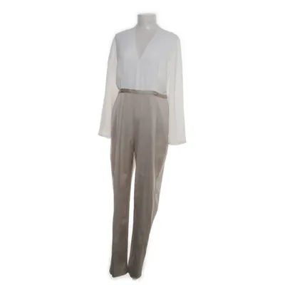 Byxdress (Beige, Vit) från Reiss Acetat, Polyester