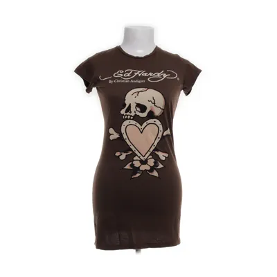 Top (Brown) from Ed Hardy by Christian Audigier Cotton