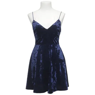 Dress (Blue) from Double Crazy Elastane, Polyester