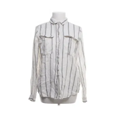 Shirt (Beige, Zwart) van H&M Linnen