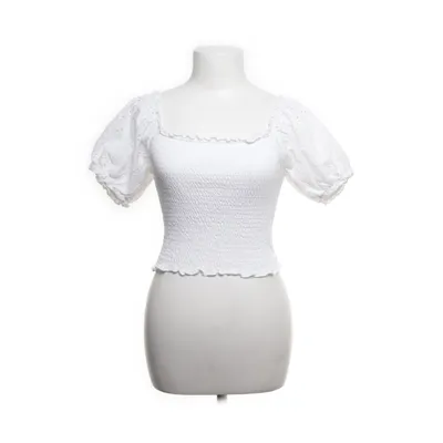 Crop top (Hvid) fra New Look Bomuld, Polyester