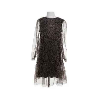 Evening gown (Brown, Multicolored) from Zara Cotton, Polyester