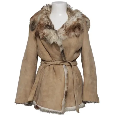 Shearling jacket (Beige) from Nicolussi Leather