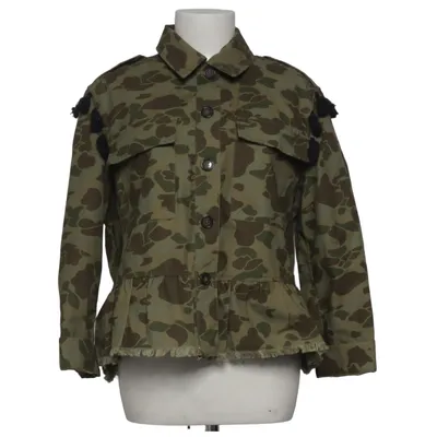 Jacka (Grön, Brun, Flerfärgad) från Zara Woman Outerwear Bomull