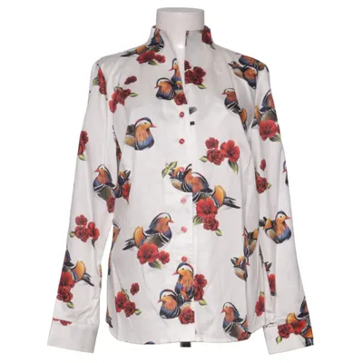 Blus (Vit, Flerfärgad) från Madeleine Bomull