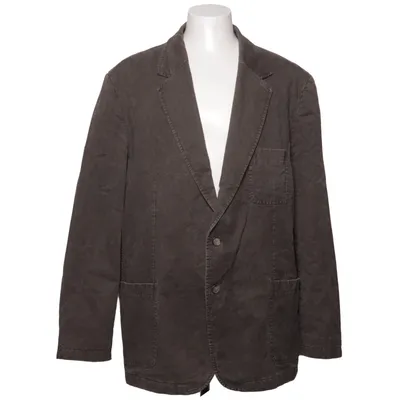 Blazer (Grau) von Mens Wear Baumwolle, Elasthan