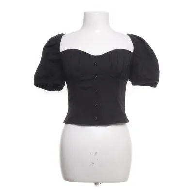 Crop top (Zwart) van & Other Stories Viscose, Linnen, Polyester, Elastaan