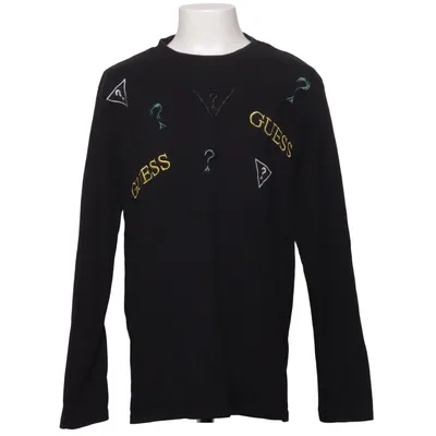 Langarmshirt (Schwarz) von Guess Kids Baumwolle