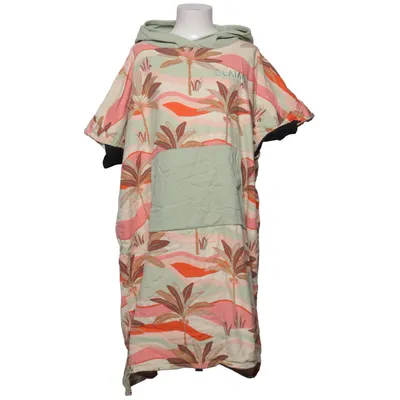Badponcho (Groen, Oranje, Roze) van Decathlon Katoen
