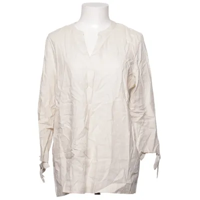 Blouse (Beige) from Iwie Linen, Viscose