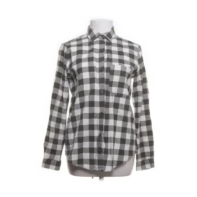 Skjorte (Grå, Hvid) fra Zara Basic Bomuld