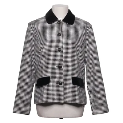 Blazer (Noir, Blanc) de Marielle Gardelle Polyester, Viscose, Laine