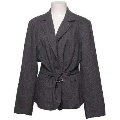 Blazer (Grijs) van Simple Wish Polyester, Wol