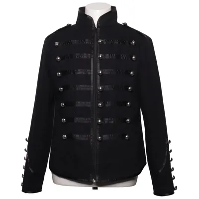 Jakke (Sort) fra Banned Apparel Bomuld, Polyester
