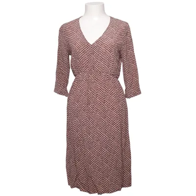 Robe (Marron, Beige, Noir) de Lanius Soie