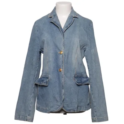 Jeansjacke (Blau) von Private Label Baumwolle, Elasthan