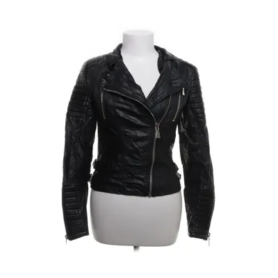 Bikerjacka (Svart) från Voyelles Polyuretan, Polyester