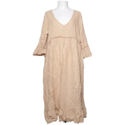 Kjole (Beige) fra Made in italy Linned