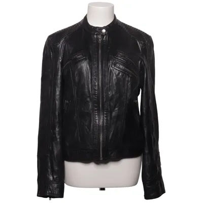 Lederjacke (Schwarz) von Livelo Attitude Leder, Polyester