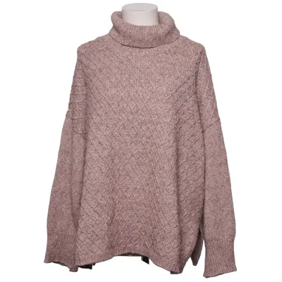 Rollkragenpullover (Pink) von Masai Baumwolle, Polyester, Yakwolle