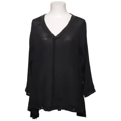 Bluse (Sort) fra MY T Silke, Viscose