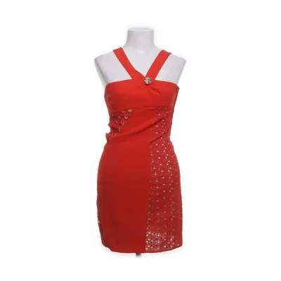 Dress (Red) from Versace for H&M Elastane, Polyester, Silk