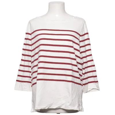 T-shirt à manches longues (Blanc, Rouge) de C&A Coton