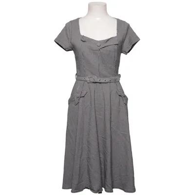 Dress (Black, White) from Voodoo Vixen Elastane, Nylon, Viscose