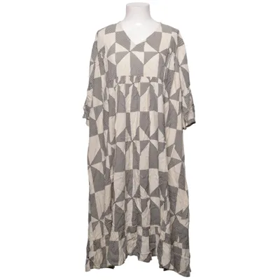 Kjole (Beige, Sort) fra Unmade Copenhagen Viscose
