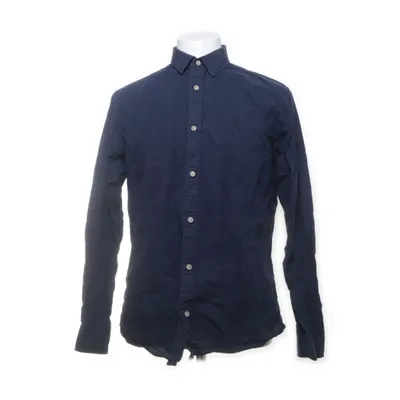 Skjorta (Blå) från Premium by Jack & Jones Linne, Återvunnen bomull