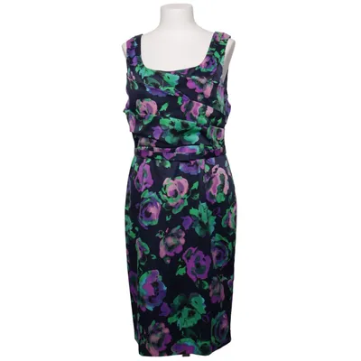 Dress (Blue, Multicolored) from Gina Bacconi Elastane, Polyester