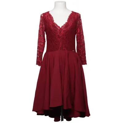 Cocktailkjole (Rød) fra Numoco Polyester, Viscose
