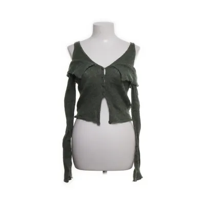 Cardigan (Groen) van Zara Acryl, Alpacawol, Polyamide, Wol