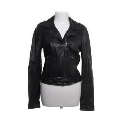 Leren jack (Zwart) van 365 Sunshine