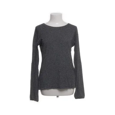 Långärmad t-shirt (Svart, Vit) från Yaya Bomull, Linne, Viskos