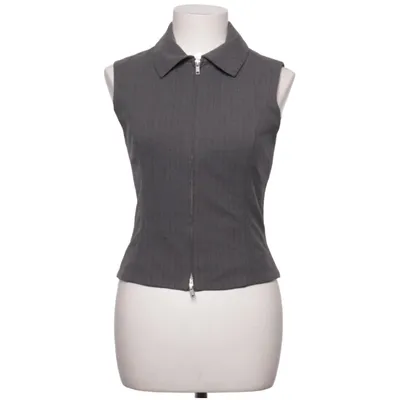Ytterväst (Grå) från Weekday Elastan, Polyester, Viskos