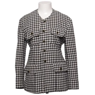 Kavaj (Svart, Vit) från Vertigo Polyester, Ull