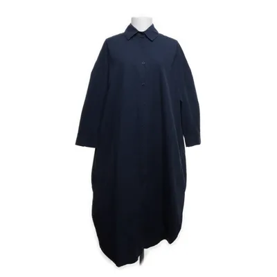 Shirt dress (Blue) from Senes Cotton