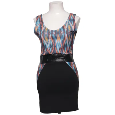 Dress (Black, Multicolored) from Dark Pink Elastane, Polyester
