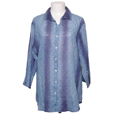 Blouse (Bleu, Violet) de Antica Sartoria Coton
