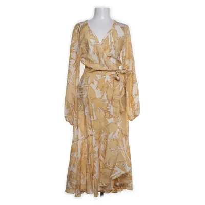 Robe portefeuille (Beige, Multicolore) de H&M Polyamide, Viscose