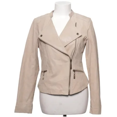 Bikerjack (Beige) van CKN of Scandinavia Leer, Polyester